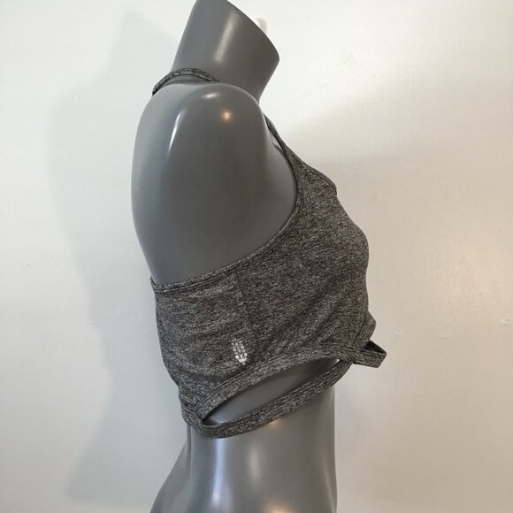 Free People Infinity Bra Heathered Gray Size L - Picture 3 of 12
